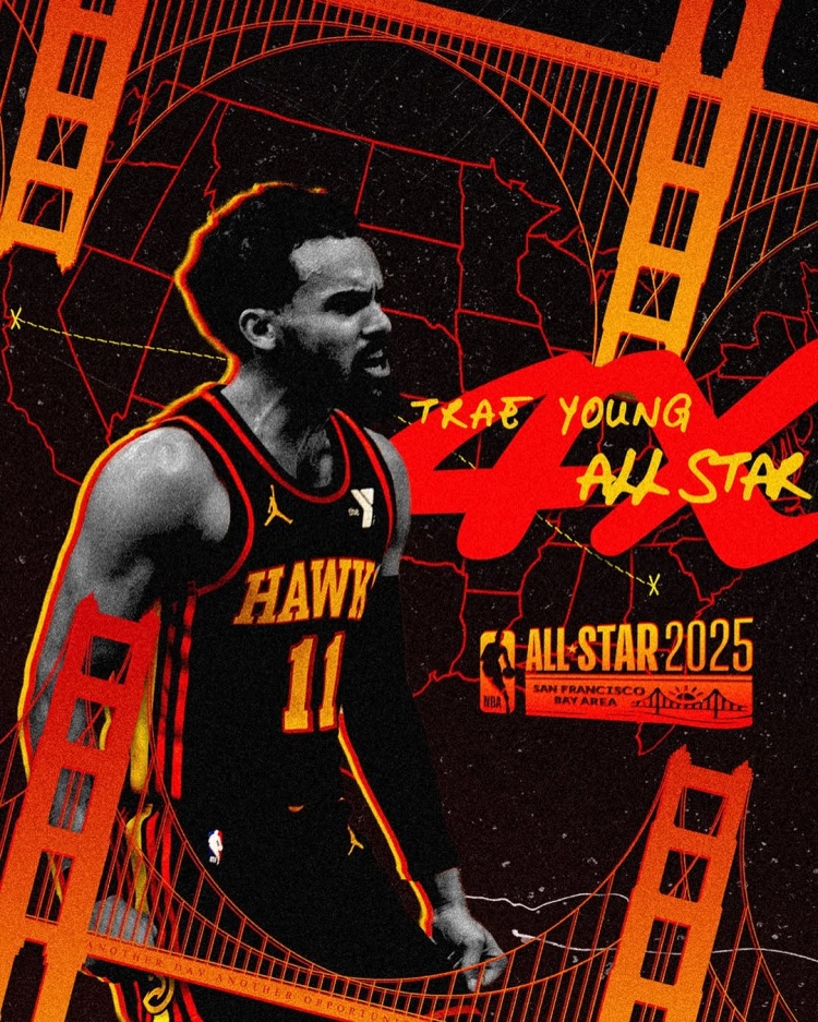  遞補入選全明星陣容！特雷-楊：生活中有些事比自己重要 4次啦