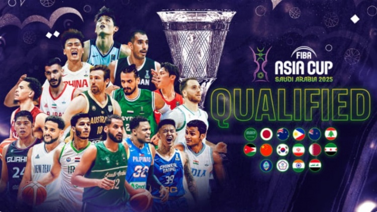  8月在沙特舉辦！FIBA官網(wǎng)：男籃亞洲杯抽簽儀式將在下月8號舉行