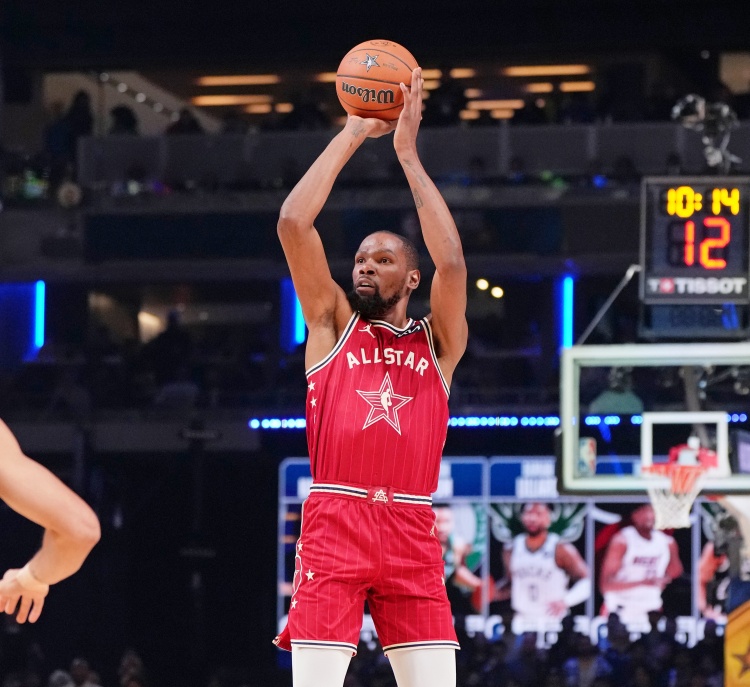  KD：現在的全明星席位不夠多 我每次在2K里都給加兩個(gè)位置